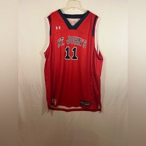 Under Armour St Johns #11 Basketball Jersey Size 2XL